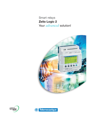 Smart relays Zelio Logic 2 Your advanced solution!